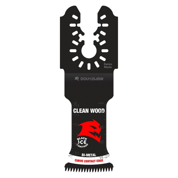Diablo 1-1/4" Universal Fit Bi-Metal Oscillating Blades for Clean Wood 3Pk DOU125JBW3